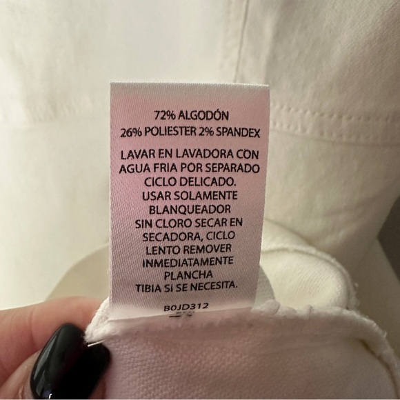 DEREK HEART Womens White Denim Short‎ Body Con Cocktail Dress Juniors XL NEW - Picture 9 of 9